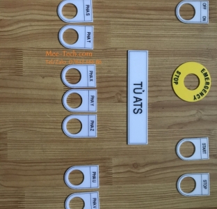 Nhãn mica, mika tủ điện Nhãn mica, mika tủ điện