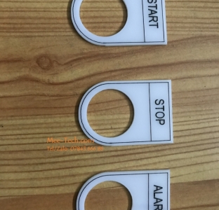 Nhãn mica, mika tủ điện Nhãn mica, mika tủ điện